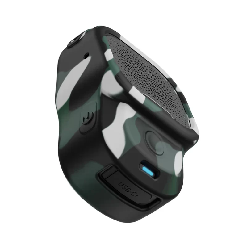AIFA Plus Protective Cover Carrying Silicone Case Compatible with AIFA Wearable Bluetooth Speaker (Camouflage) - Image 3